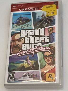 Grand Theft Auto Vice City Stories - 2006 PSP Game